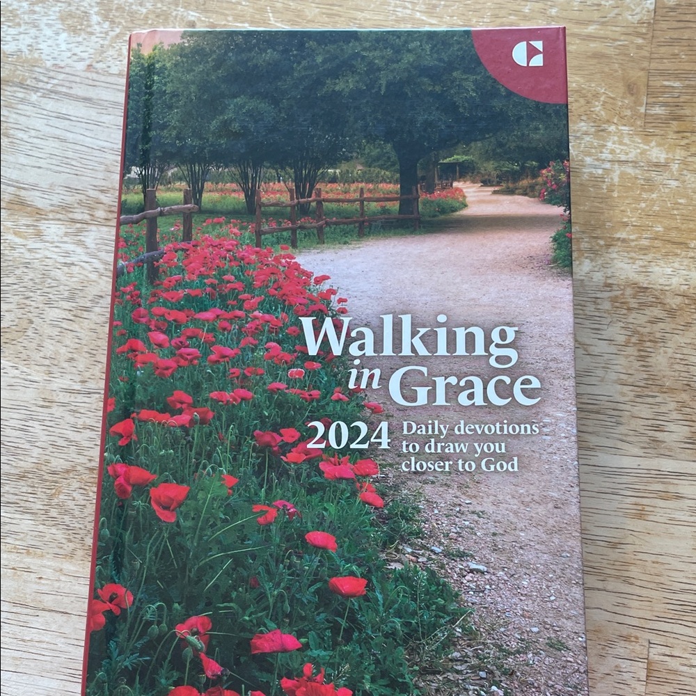 Walking in Grace 2024 Devotional Book Hardcover